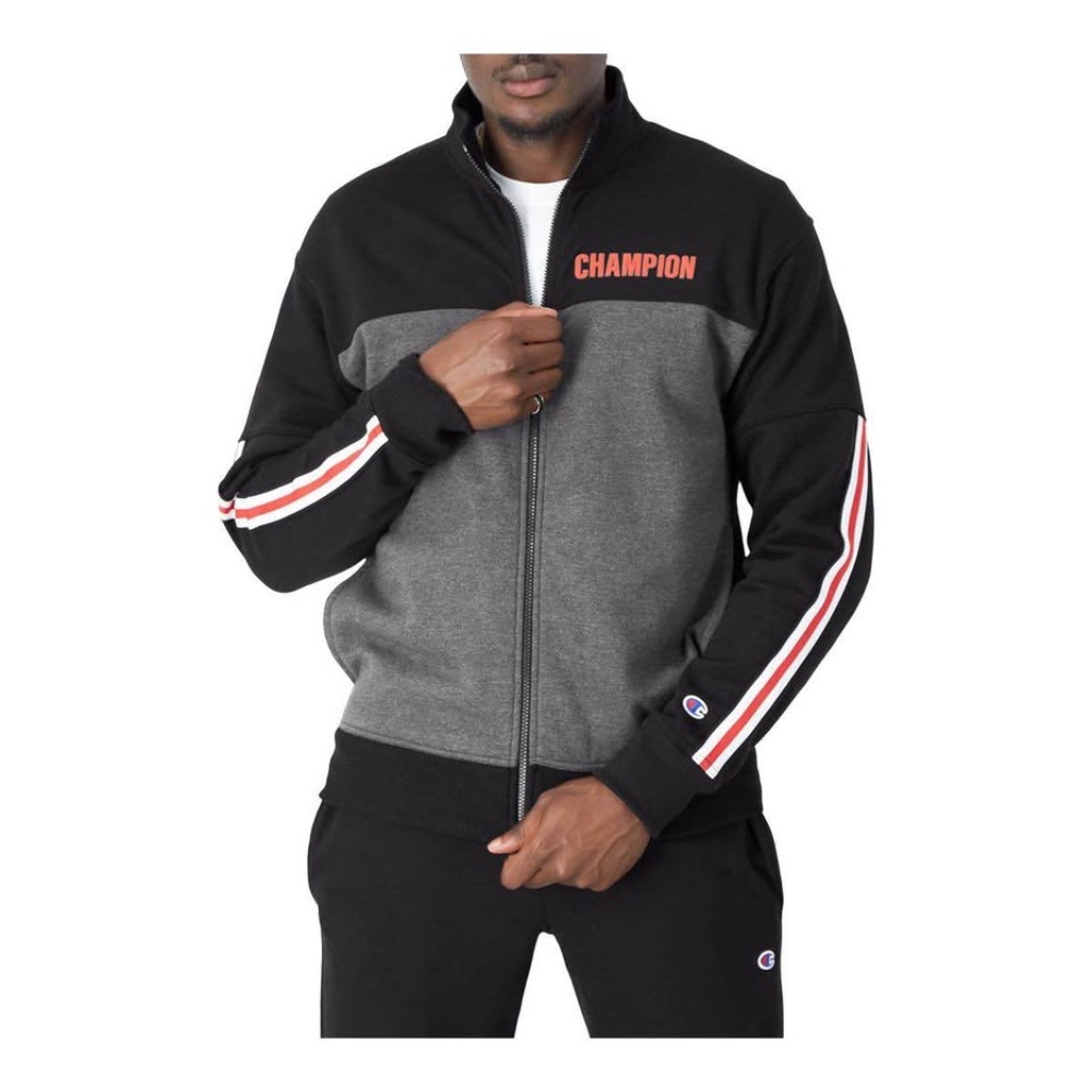 BRAND NEW men champion zip up sweater size S & M